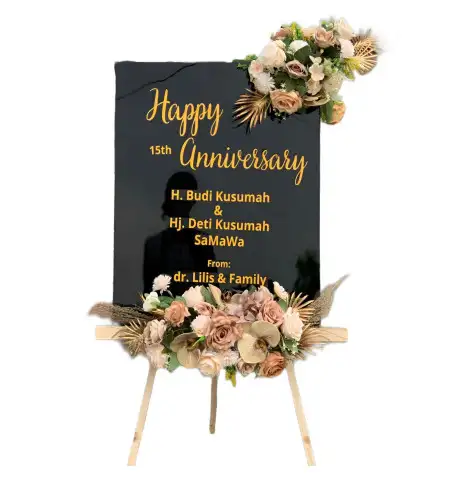 Papan Bunga Akrilik Sungai Tebelian