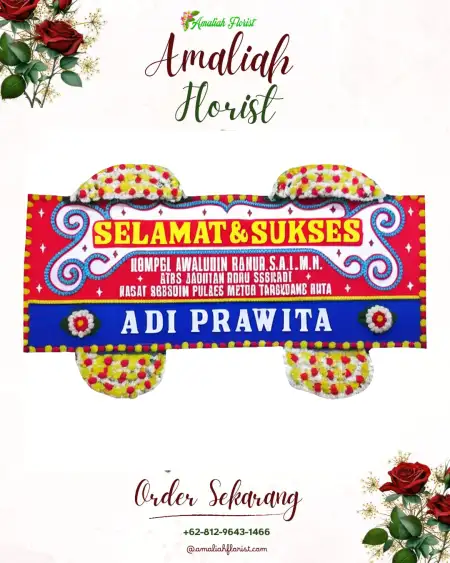 Papan Bunga Ucapan Selamat Sungai Tebelian